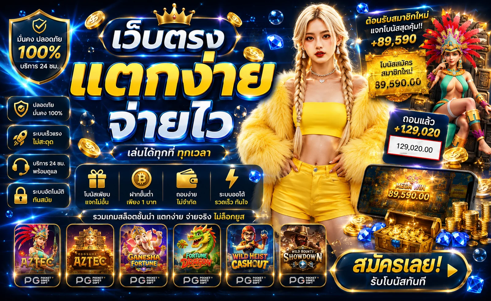 UFAONLINE88 เว็บตรง คาสิโนออนไลน์ครบวงจร ฝากถอนไว 24 ชม.